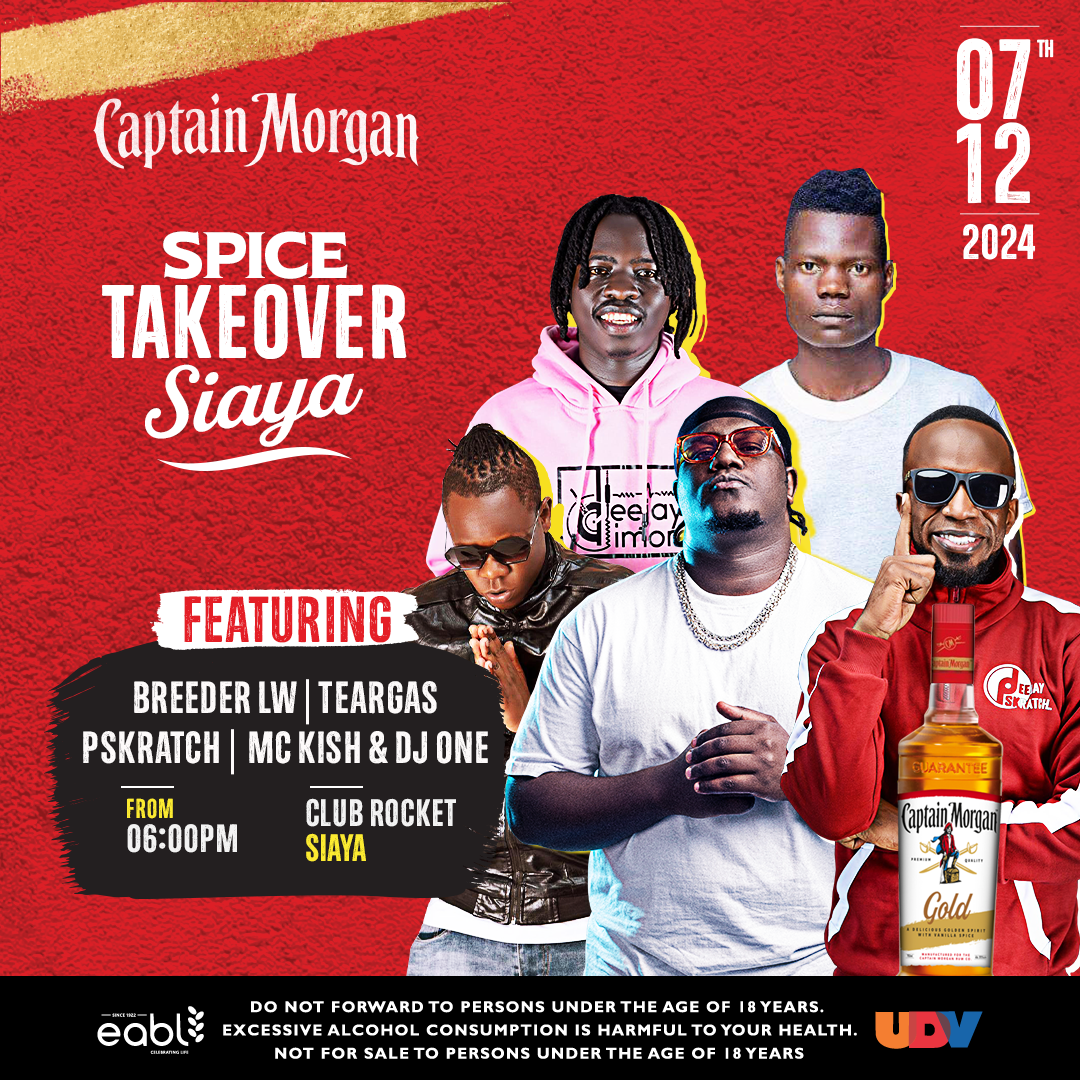 CAPTAIN MORGAN SPICE TAKEOVER TO LIGHT UP SIAYA AT CLUB ROCKETS